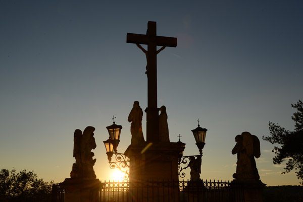 Calvary at Sunset, Avignon Cathedral