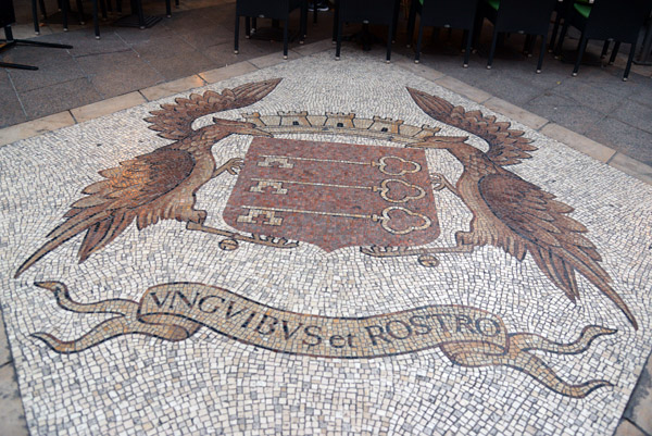 Mosaic of the Coat of Arms of Avignon