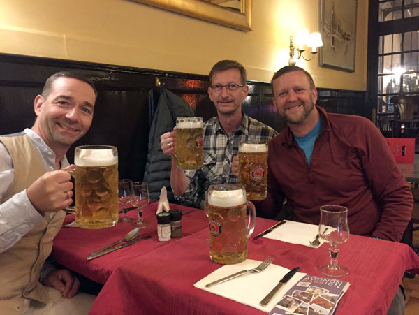 German-sized beer for Germans in Avignon