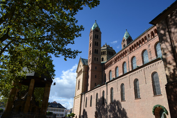 Construction of Speyer Cathedral began in 1030 by order of Holy Roman Emperor Konrad II 