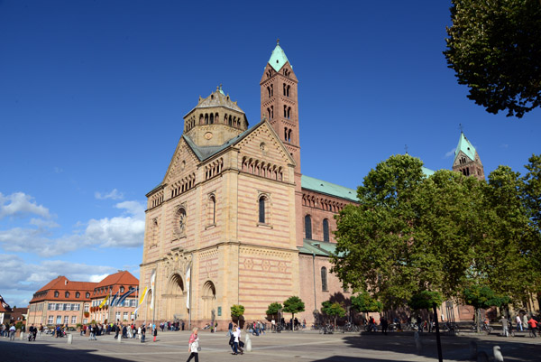 Speyer Cathedral from the southwest