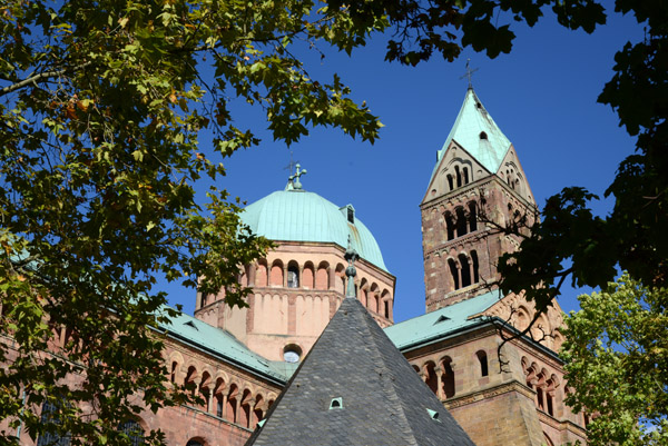 Speyer Cathedral -central dome and southeast tower