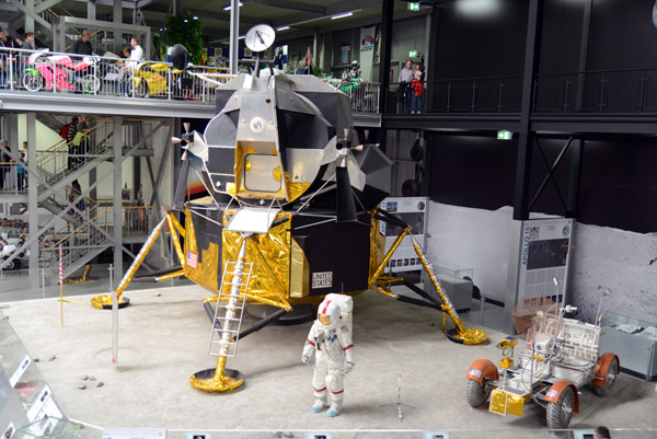 Apollo Lunar Module and Lunar Roving Vehicle