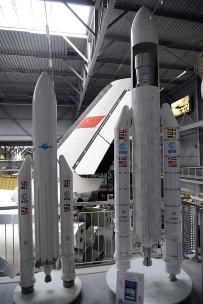 Models of Ariane rockets