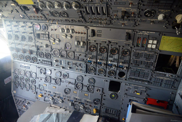 Flight Engineer Panel, Boeing 747-200 (D-ABYM)