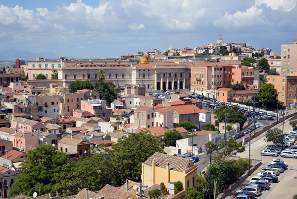 View of Cagliari from Cortina di Santa Chiara