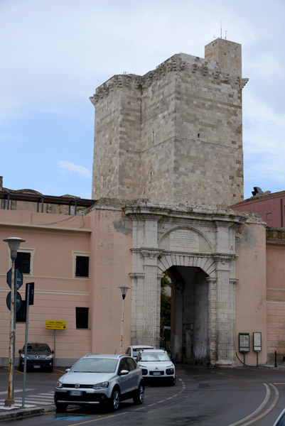 Porta Cristina, Torre di San Pancrazio, Cagliari