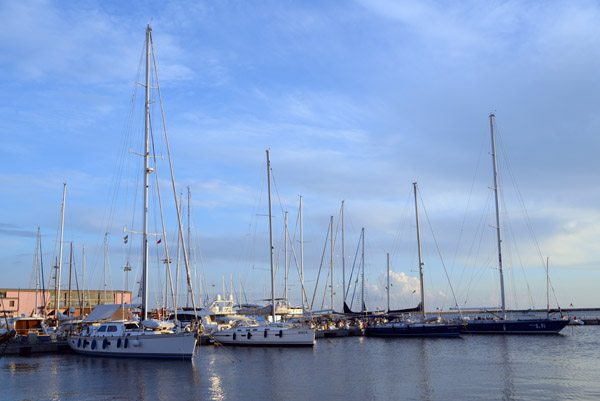 Yacht Harbor, Port of Cagliari, Sardinia