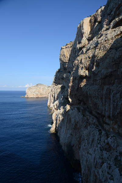 110m high cliffs of Capo Caccia