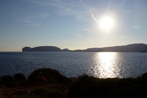 Sunset over Capo Caccia