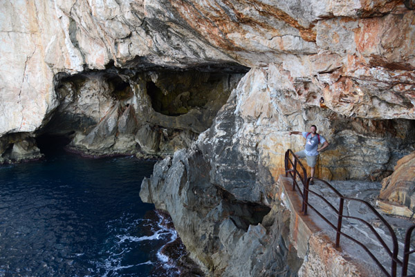 Entrance to Neptune's Grotto, Porto Conte Natural Park