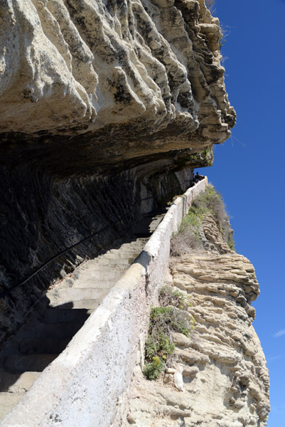 Legend has it that the steps were carved in 1420 during the siege of Bonifacio by Alphonse V of Aragon