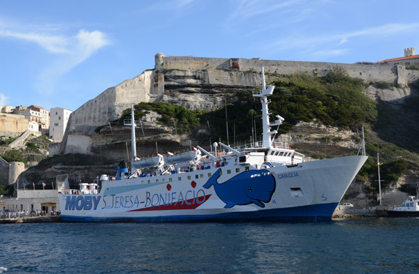 Bonifacio, Corsica - Santa Teresa, Sardinia Ferry Giraglia