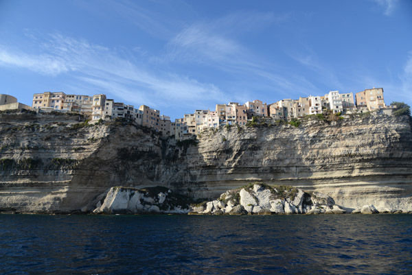 Most of the south side of Bonifacio doesn't even need a city wall to be safe