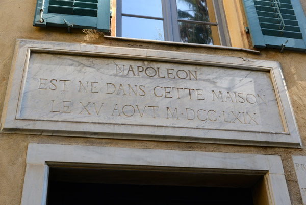 Maison Bonaparte - Napolon's Birthplace - 15 August 1769