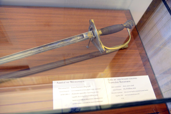 Sword of Lieutenant-Colonel Napolon Bonaparte, 1st Battalion, Corsica National Guard, 1794