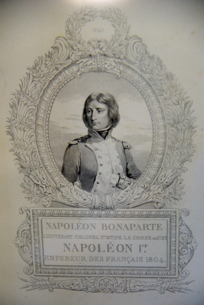 Napolon Bonaparte, from Lt. Colonel in 1792 to French Emperor in 1804