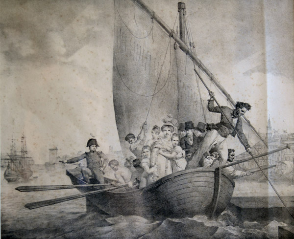 Arrival in France - Letizia and her children leave Ajaccio for Toulon in 1785