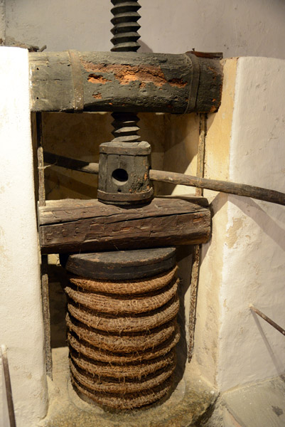 Oil press, Maison Bonaparte, Ajaccio