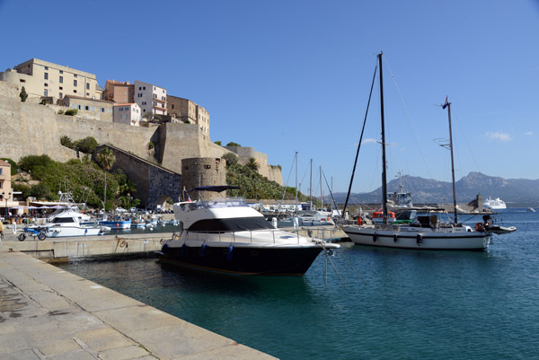 Port of Calvi protected by the Citadel