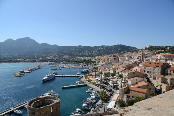 View of Calvi from the Citadel