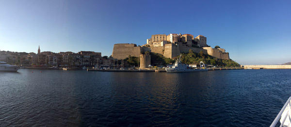 Panorama of Calvi from the Cristal