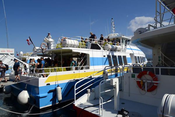 Scandola can be reached easily by boat on a half day excursion from Calvi