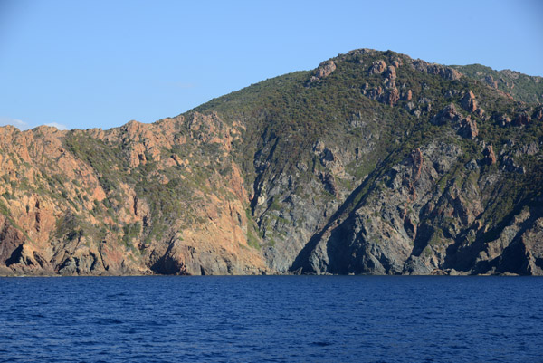 Wild coast, northwest Corsica