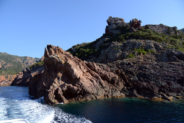 Cruising the Scandola Peninsula, Corsica