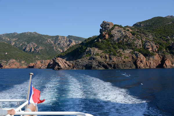 Cruising the Scandola Peninsula, Corsica