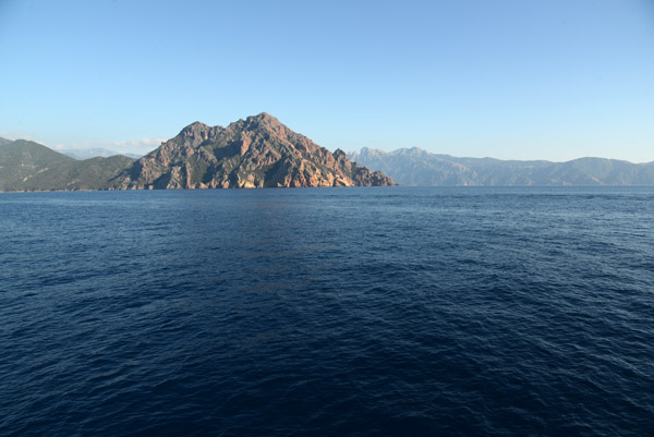 Monte Senino across the Gulf of Girolata, Corsica