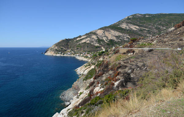 West coast of Elba between Pomonte and Chiessi