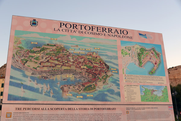 Portoferraio, Elba - the City of Cosimo and Napoleon