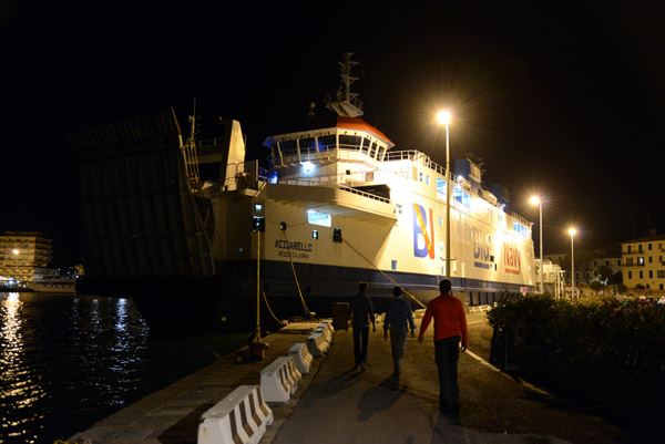 Port of Portoferraio - ferry MV Acciarello