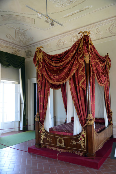 Napoleon's bedchamber, Palazzina de I Mulini