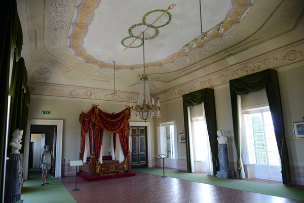 Napoleon's bedchamber, Palazzina de I Mulini