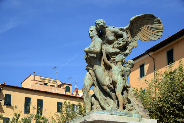 War Memorial, Piazza della Repubblica, Portoferraio, Elba