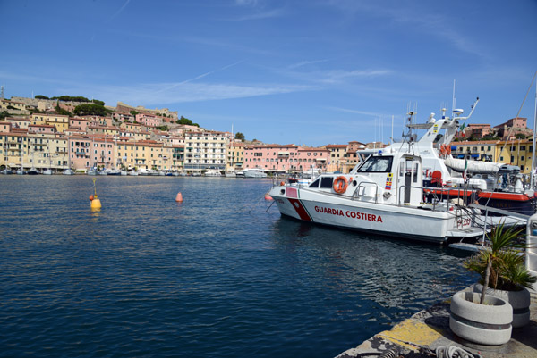 Guardia Costiera, Italian Coast Guard, Portoferraio, Elba
