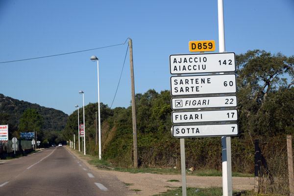 Drive from Bonifacio to Cagliari