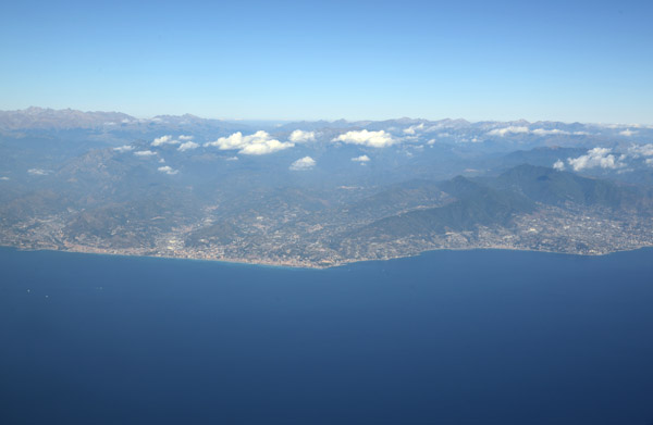 Italian Riviera from Ventimiglia to San Remo
