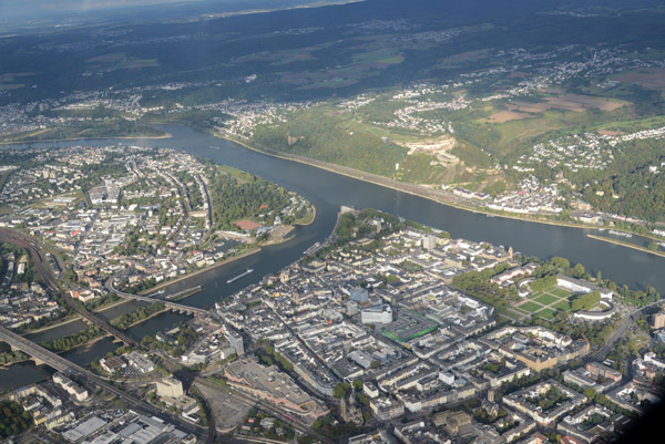 Koblenz - Confluence of Rhein and Mosel