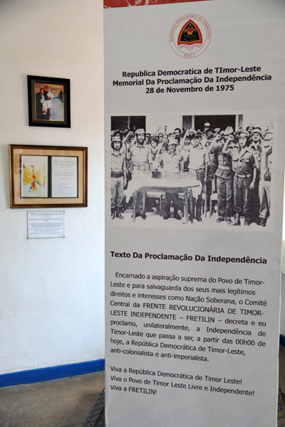 Proclamation of the Democratic Republic of Timor-Leste, 28 November 1975