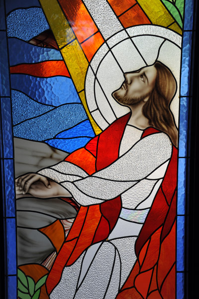 Stained glass, Immaculate Conception Cathedral, Dili