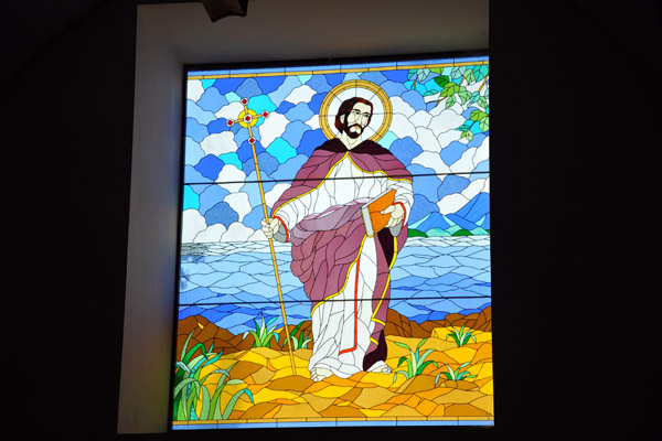 Stained glass, Immaculate Conception Cathedral, Dili