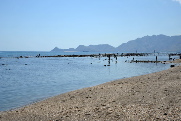 Beach of Dili in front of the Dive Timor Lorosae