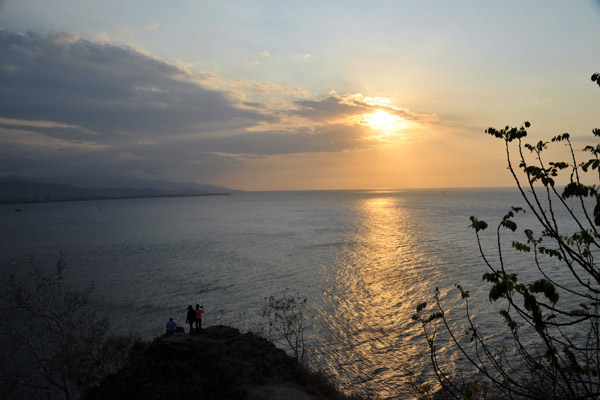 Sunset from Cristo Rei, Timor-Leste