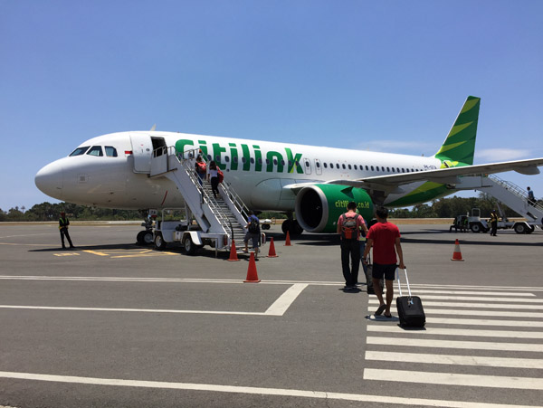 Garuda Indonesia Citilink A320 (PK-GTA), Dili, Timor-Leste