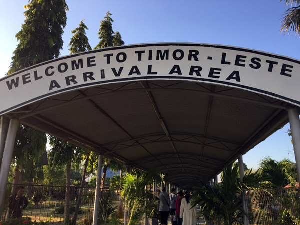 Welcome to Timor-Leste