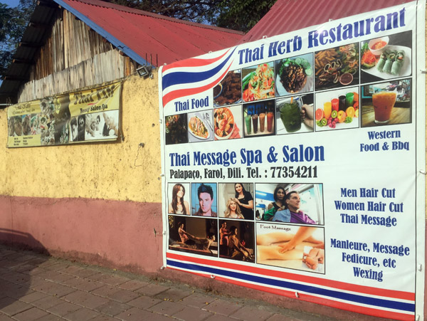 Thai Herb, a lovely and authentic Thai restaurant in Dili