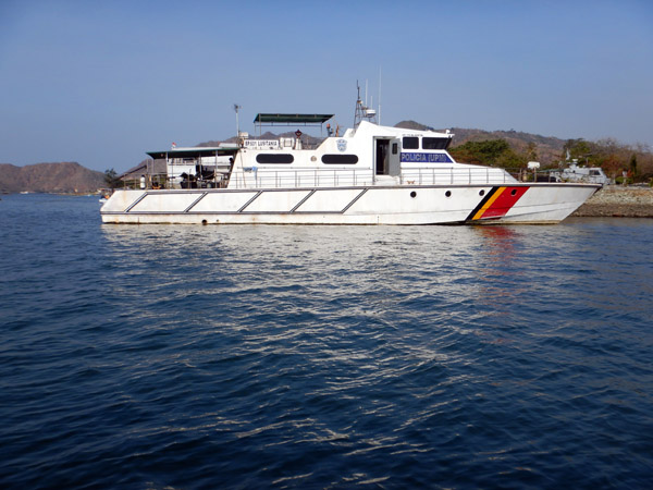 The Timor-Leste Martine Police vessel Lusitania